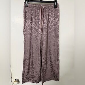 BCBGMaxAzria Animal Print Satin Pants
